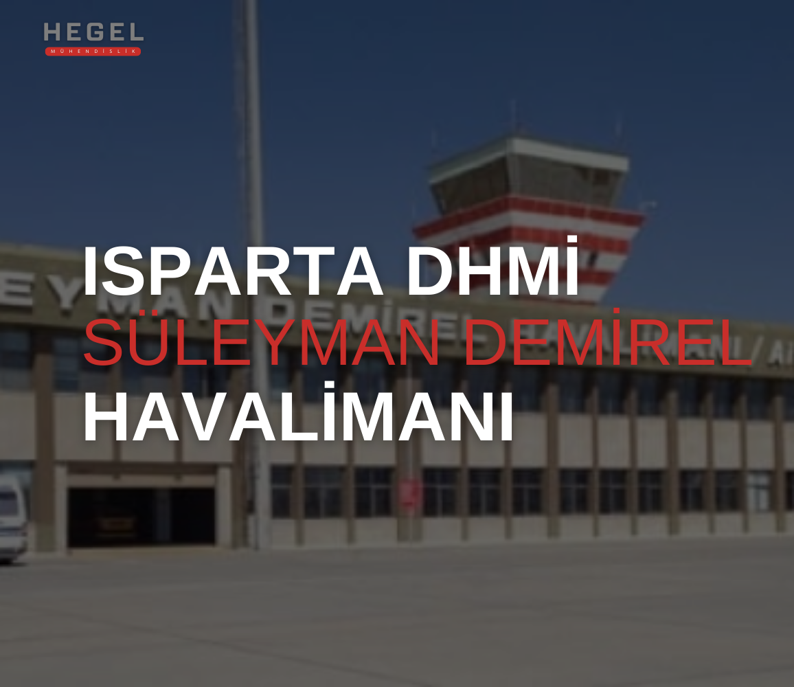 Isparta DHMİ Süleyman Demirel Havalimanı - Altyapı Borulama İşleri